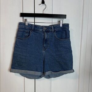 Steve Madden medium Dark Blue Jean Shorts - rolled cuffed